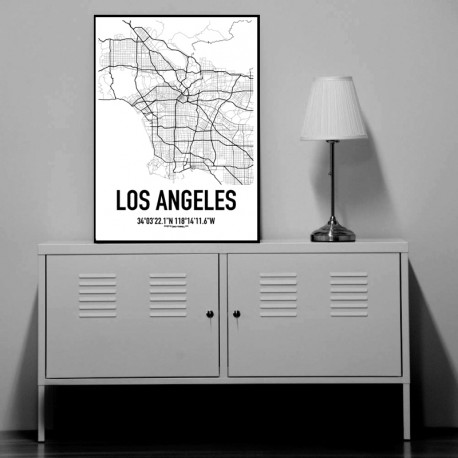 your today! Find posters Online. Poster. Map Angeles Wallstars Los Shop at