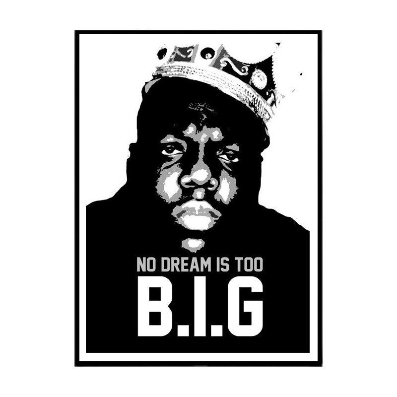 Notorious BIG Poster. Find your posters at Wallstars 