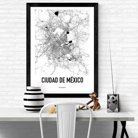 Poster. Find Shop Online. today! Map at your Wallstars Mexico Metro posters City